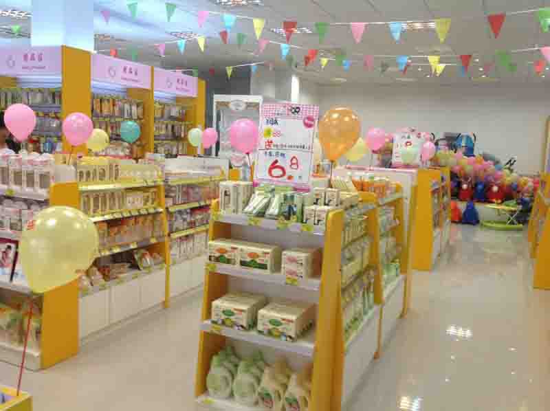 成都嬰幼兒用品店展示柜臺 工廠量身定制，打造品牌專屬形象